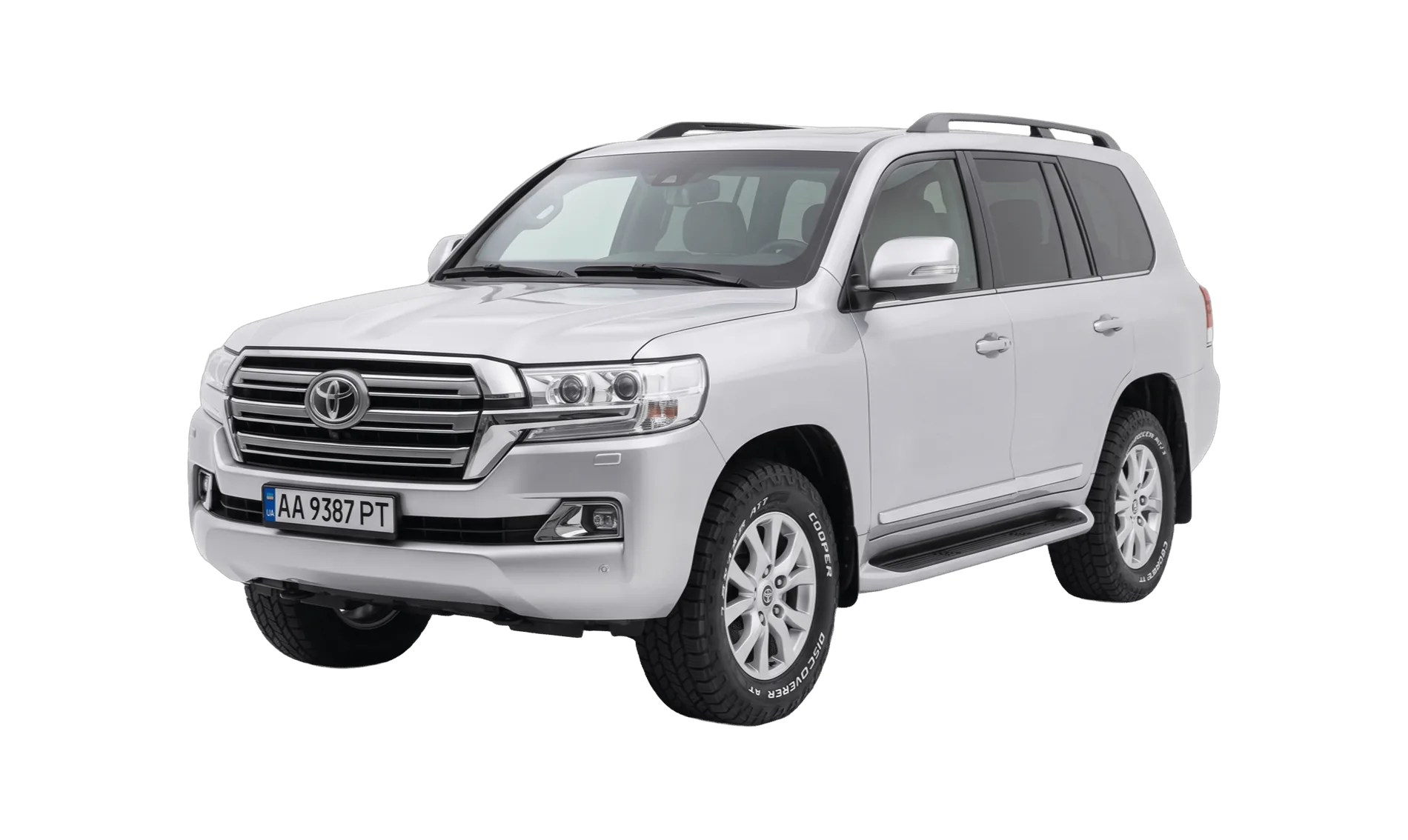 Toyota Land Cruiser 200 Silver